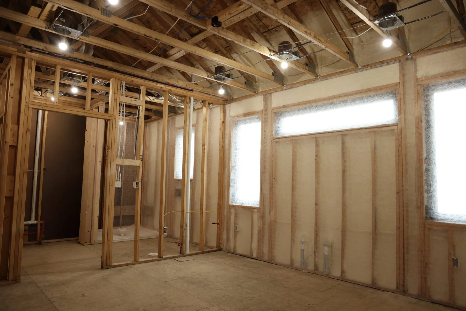 Spray foam installation near Tucson